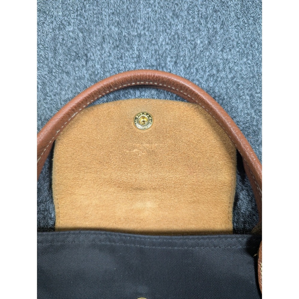 Longchamp Le Pliage Eiffel Tower Limited Edition Black Large Tote Made France - Picture 9 of 15
